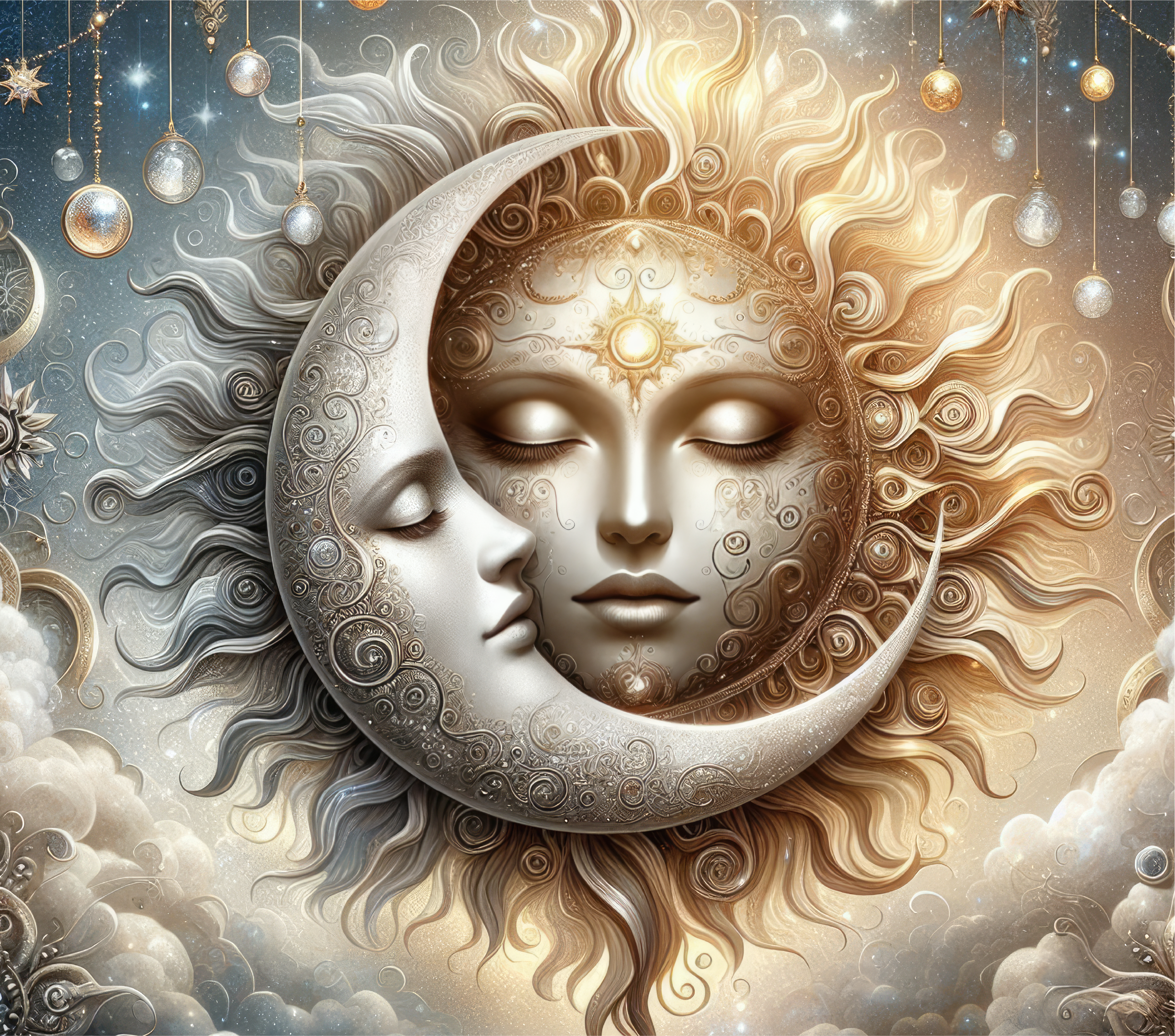 20 oz Sun and Moon Tumbler