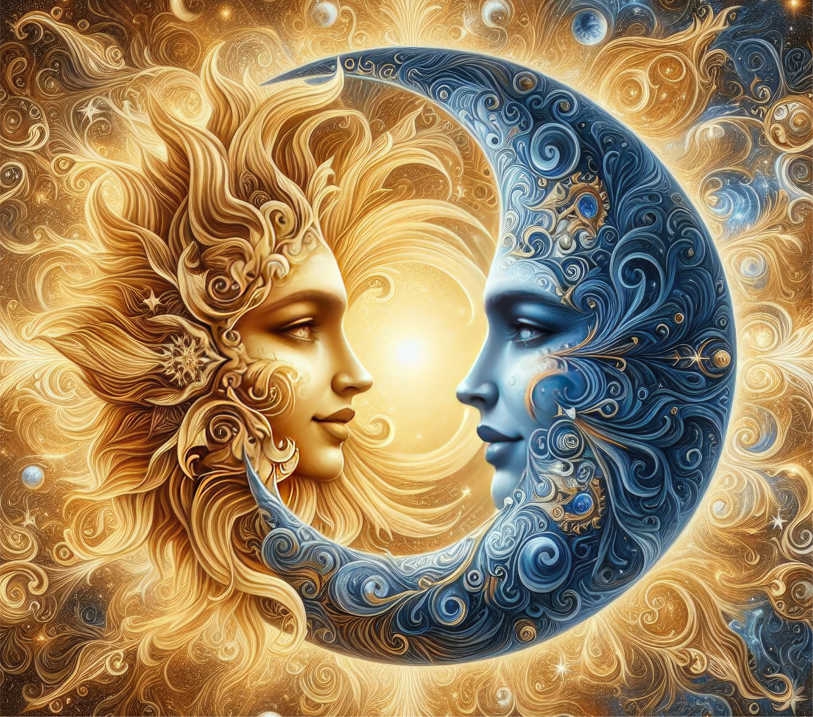 20 oz Sun and Moon Tumbler