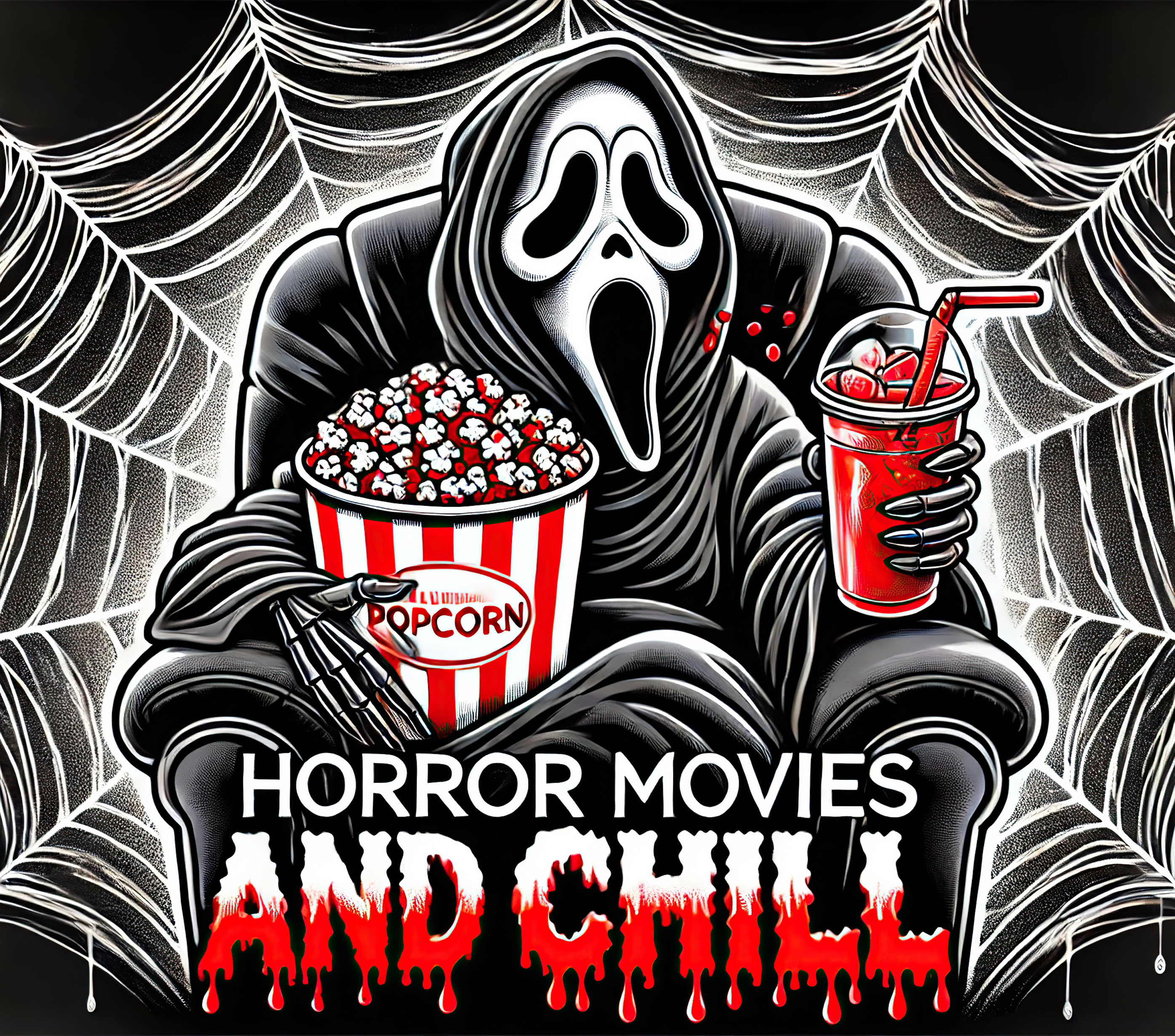 20 oz Horror tumbler