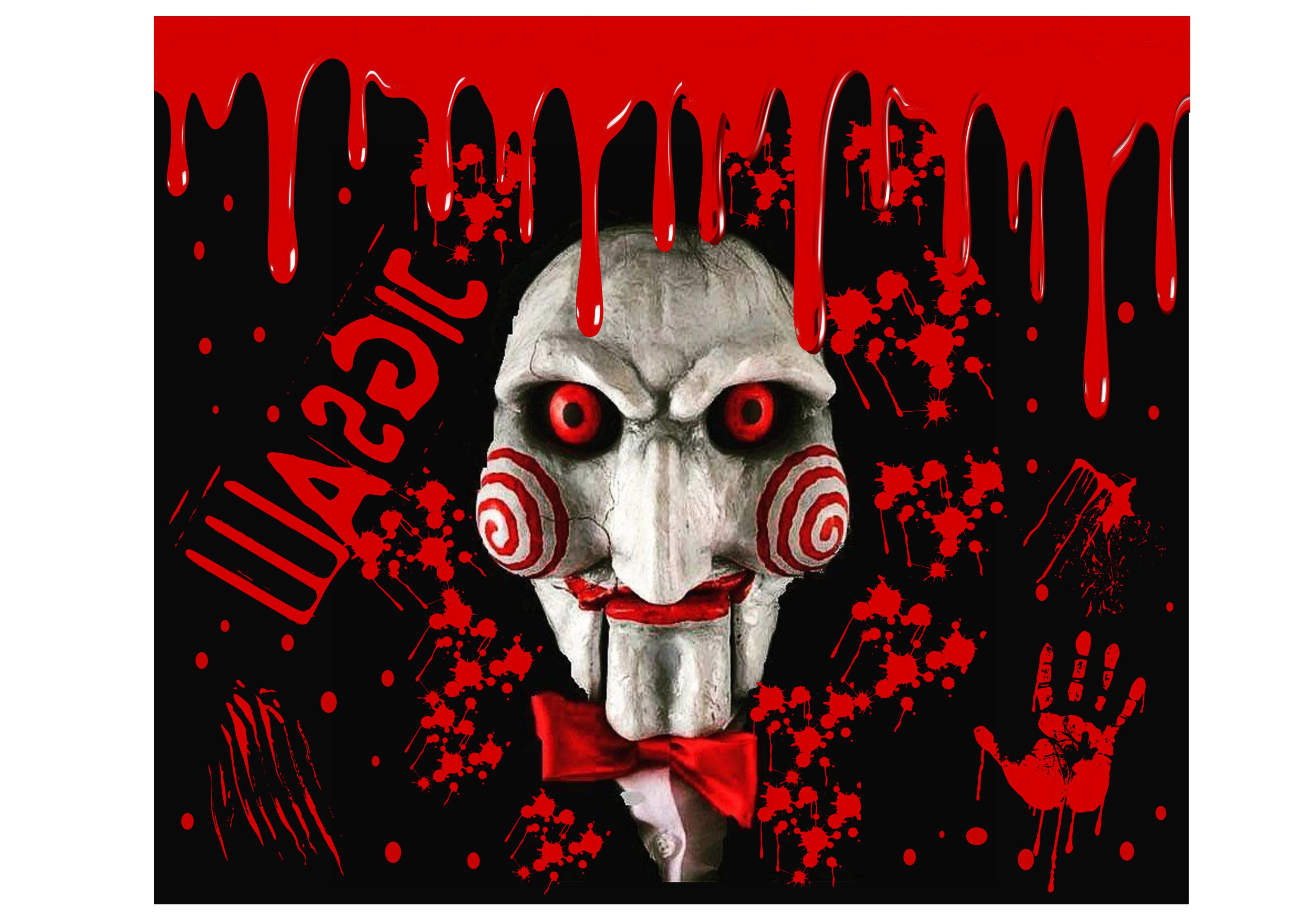 20 oz Horror tumbler