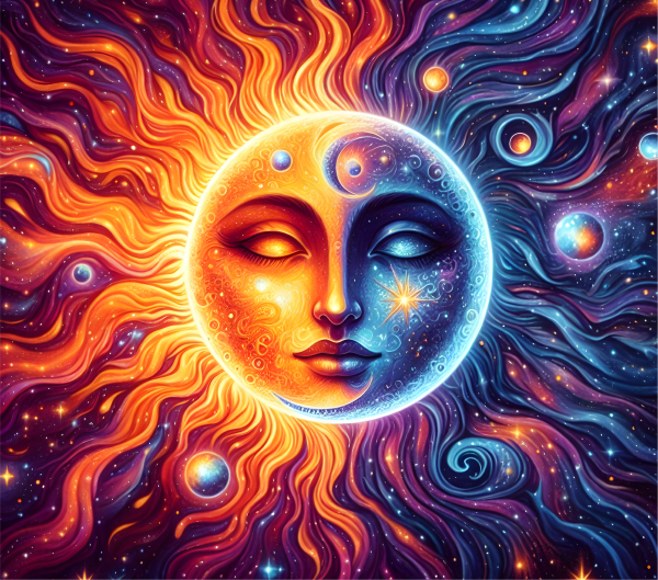 20 oz Sun and Moon Tumbler