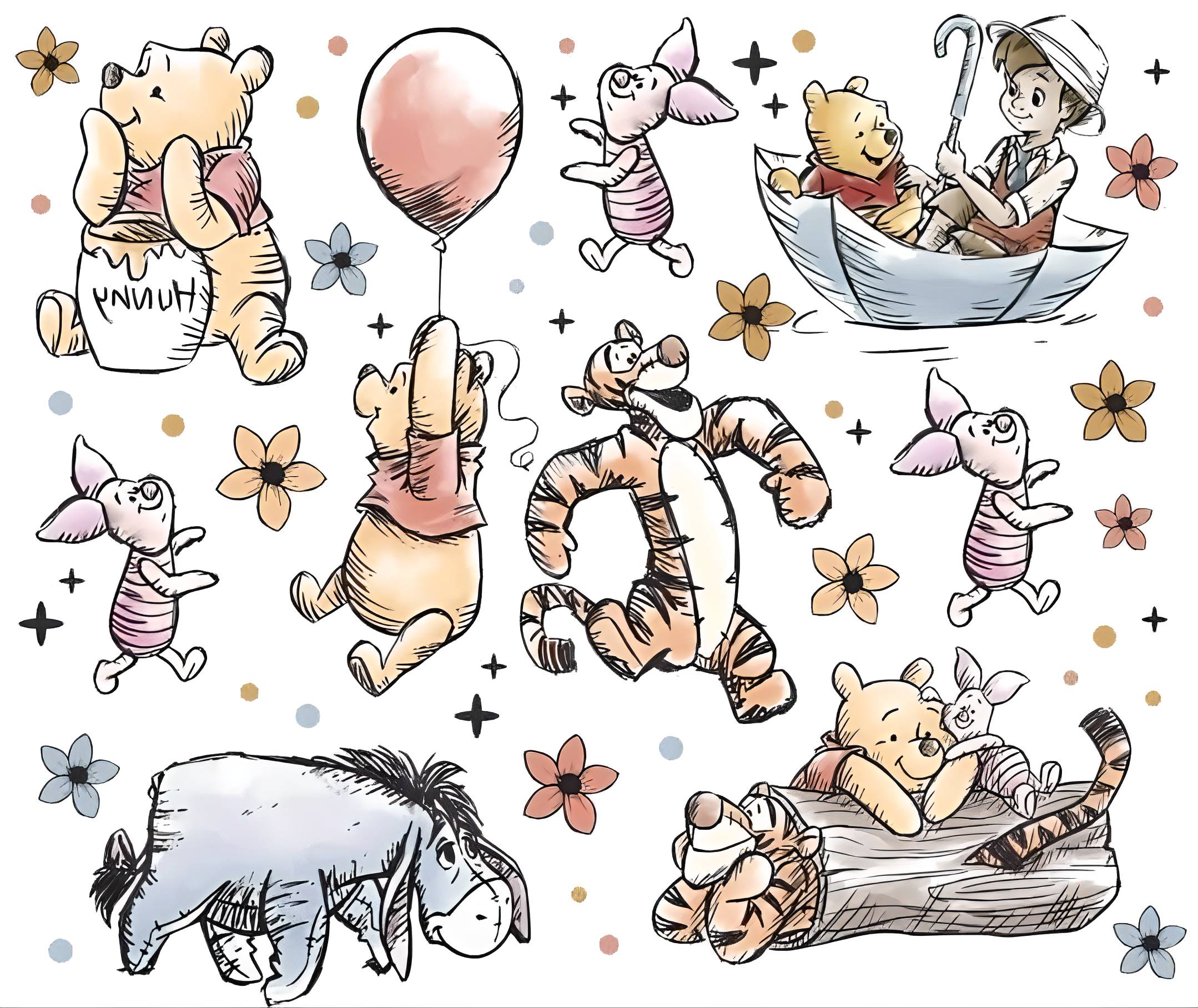 20oz Cartoon tumblers